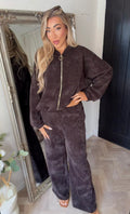Corduroy zip up co-ord (size 8-18)