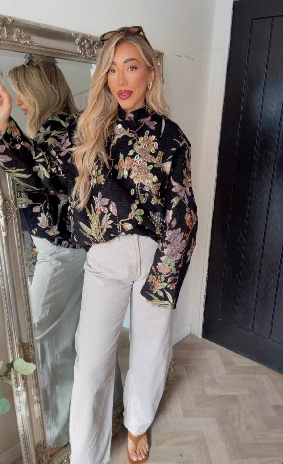 Heidi diamanté jacket  (size 10-16)