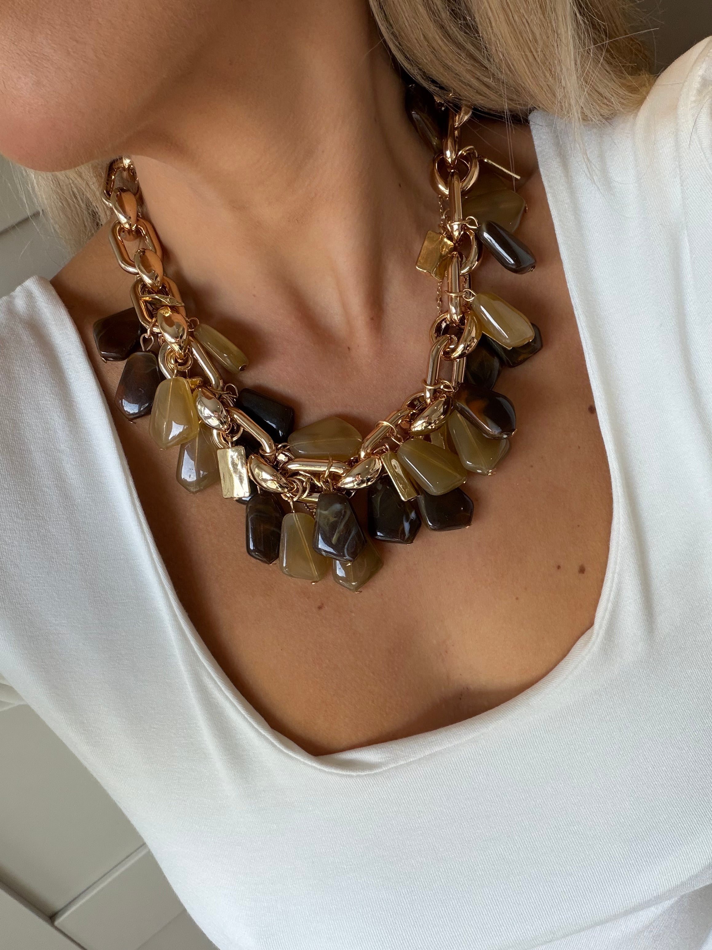 Autumn necklace